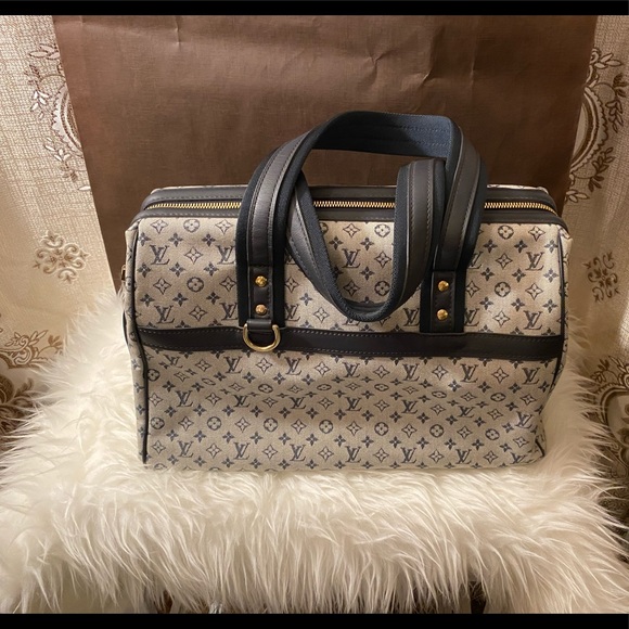 LV Blue Lin Josephine GM - Picture 2 of 10